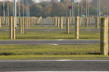 Großparkplätze P2 - P6 Nordpark Mönchengladbach